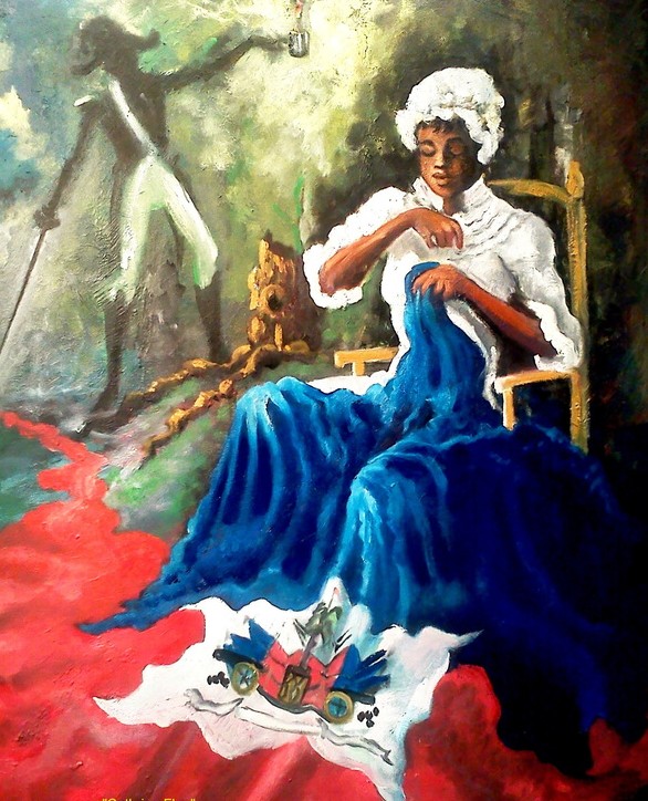 Catherine Flon, le geste essentiel du drapeau haïtien